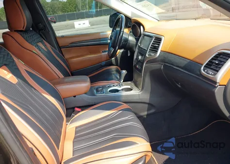 2012 Jeep Grand Cherokee Overland из США, поврежденный, VIN 1C4RJFCG4CC324331